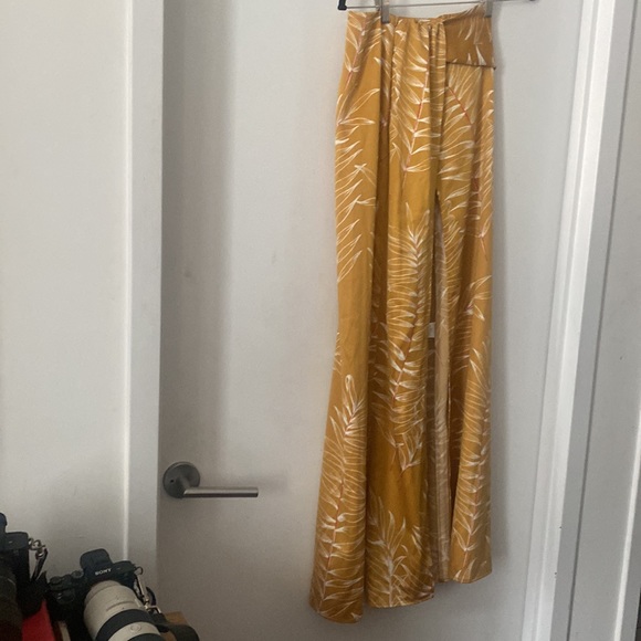 FALDA MAXI ALINECamila CoelhoColor:Gold Tropical - Picture 3 of 5